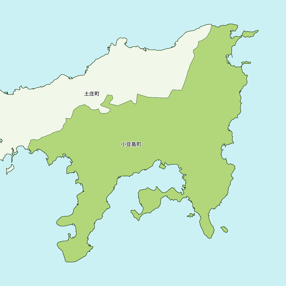 小豆島町のGoogleMap
